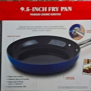 9.5 inch fry pan premium ceramic nonstick